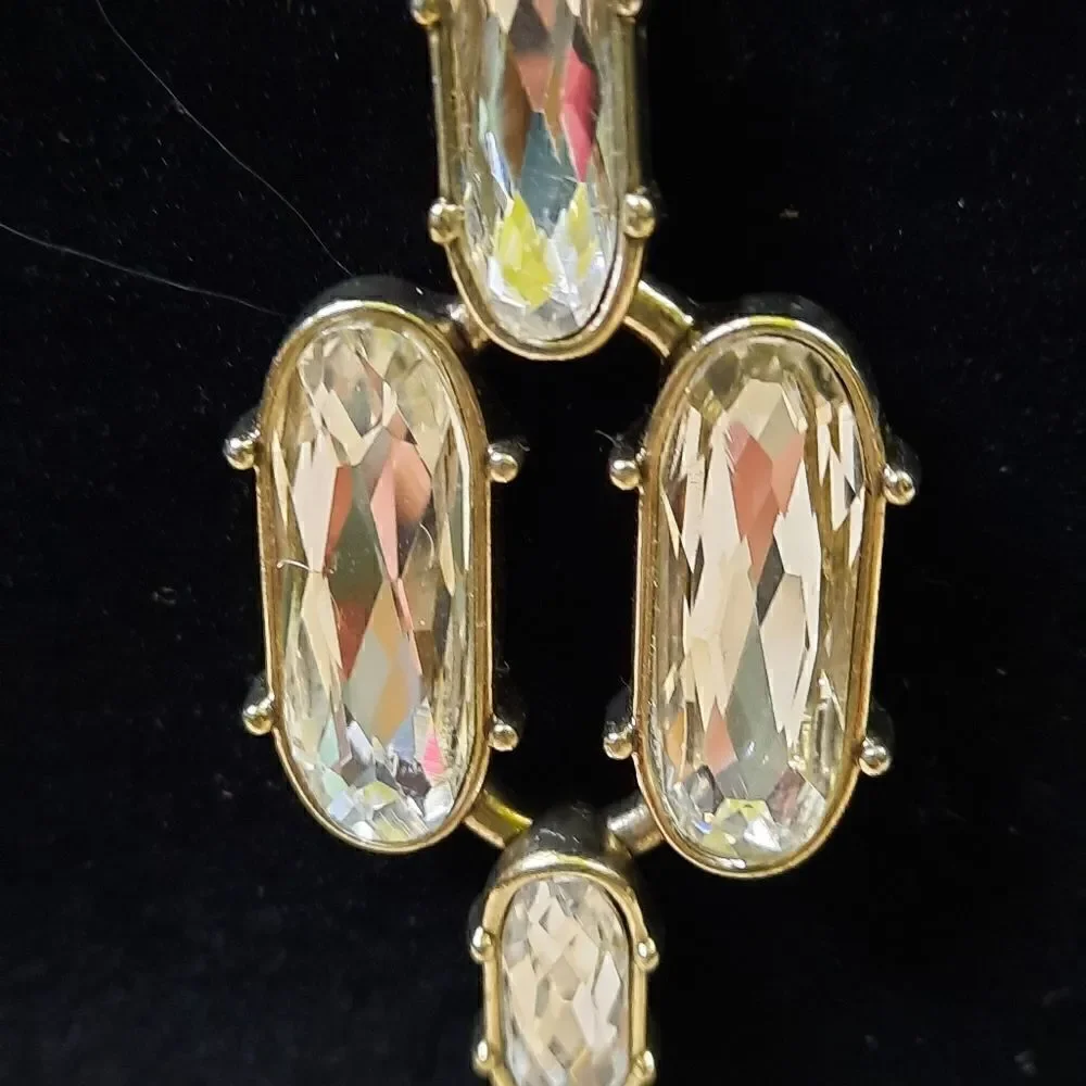 Banana Republic Cut Glass Earrings